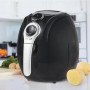 Аерофритниця Мультипіч Аерогриль Domotec MS-3220 1300W 4,5 л Безмасляна з Таймером. Колір: чорний