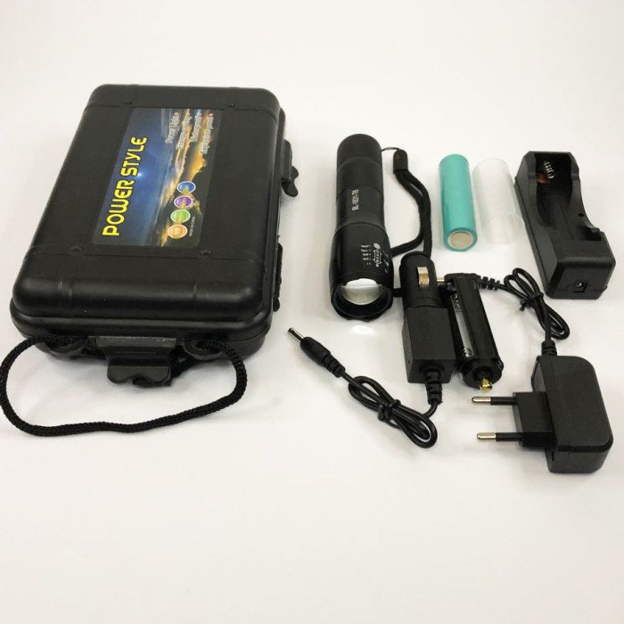 Тактичний Ліхтар Bailong BL-1831 T6 Police, надпотужний ліхтарик, ліхтарик із зарядкою від мережі