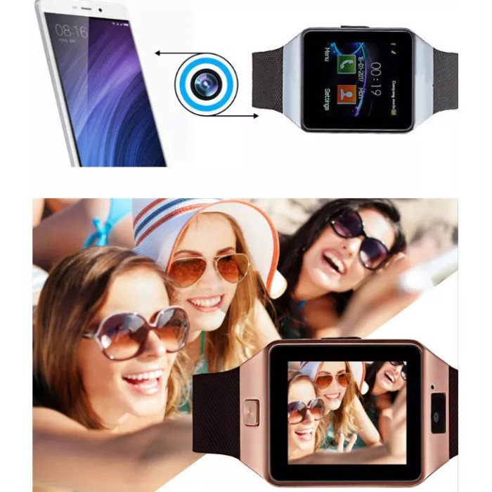 Смарт-годинник Smart Watch Q18. Колір: золотий