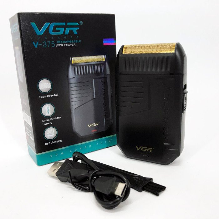 Електробритва VGR V-375 шейвер, Професійний шейвер-електробритва, Електробритва-шейвер чоловічий
