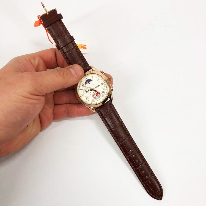 Годинник наручний чоловічий SKMEI 9236RGSI, оригінальний чоловічий годинник, фірмовий спортивний годинник