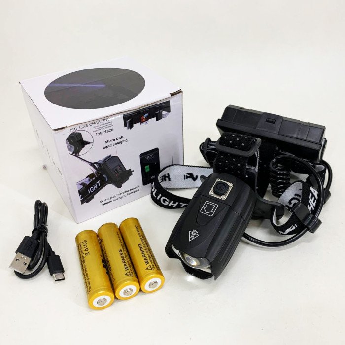 Ліхтар налобний BL-T35-P160 3x18650