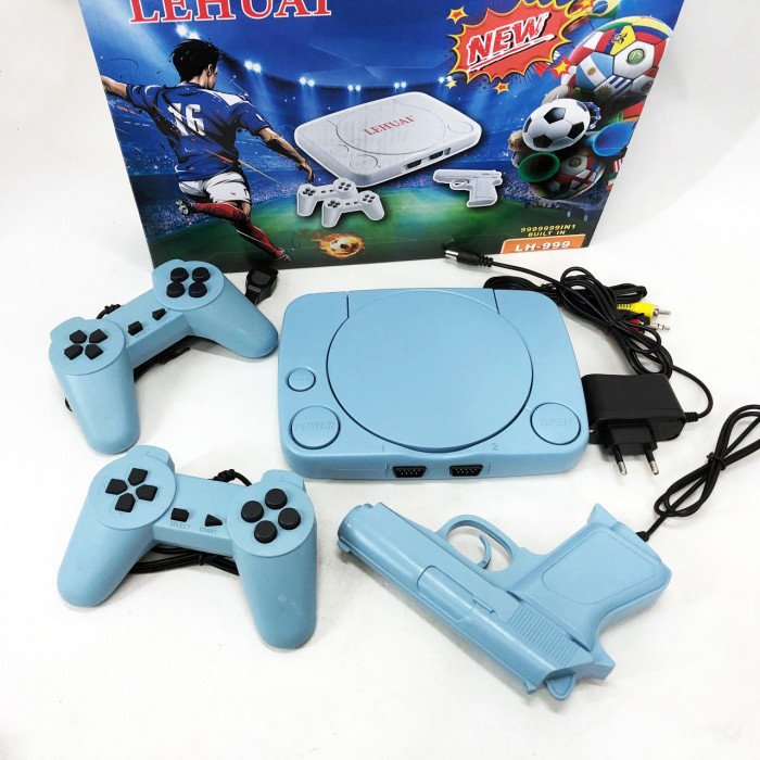 Ігрова консоль LH-999 з джойстиками та пістолетом 999 найпопулярніших 8-бітних ігор