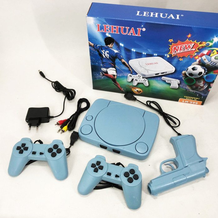 Ігрова консоль LH-999 з джойстиками та пістолетом 999 найпопулярніших 8-бітних ігор