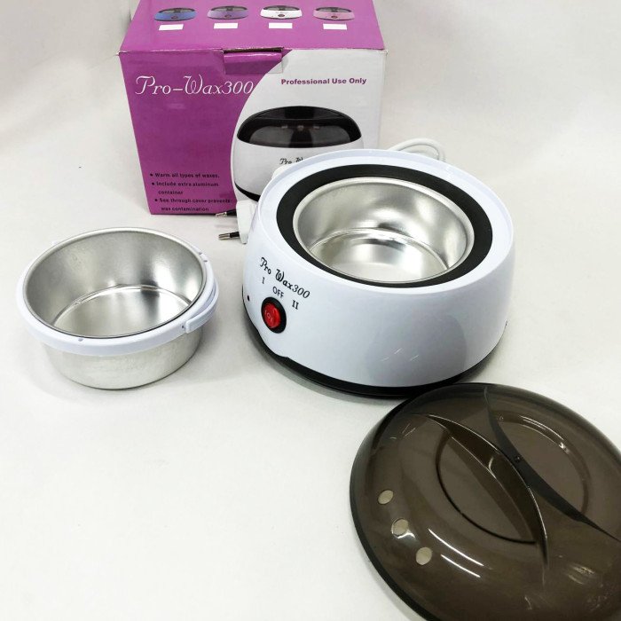 Воскоплав баночний Pro Wax 300 mini 150 мл. Колір: білий