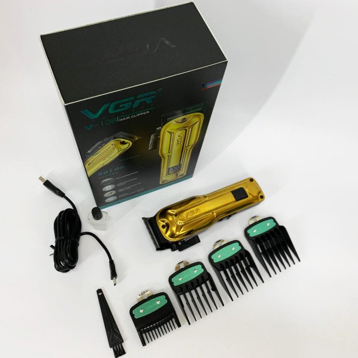 Акумуляторна машинка для стриження VGR V-138