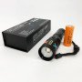 Ручний світлодіодний ліхтар PLD G26 White Laser LED PM20-TG з заряджанням USB, акумулятор 26650