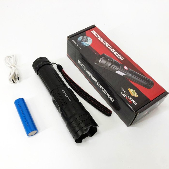 Ліхтарик кишеньковий світлодіодний Police BL-6525-GT100 з ремінцем та функцією зуму