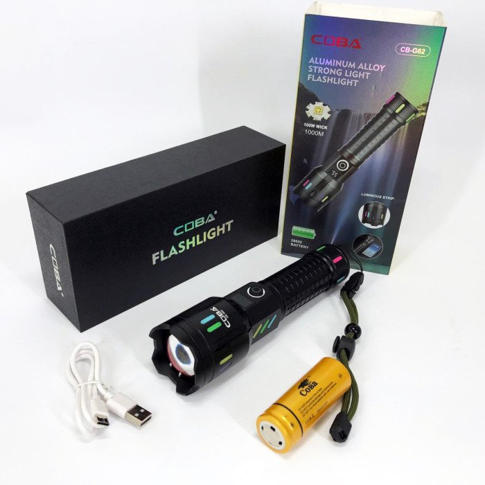 Ліхтар NIGHT VISION FLUORESCENCE CB-G62-TG, Надпотужний ліхтарик, Водонепроникний ліхтарик, Яскравий ліхтарик