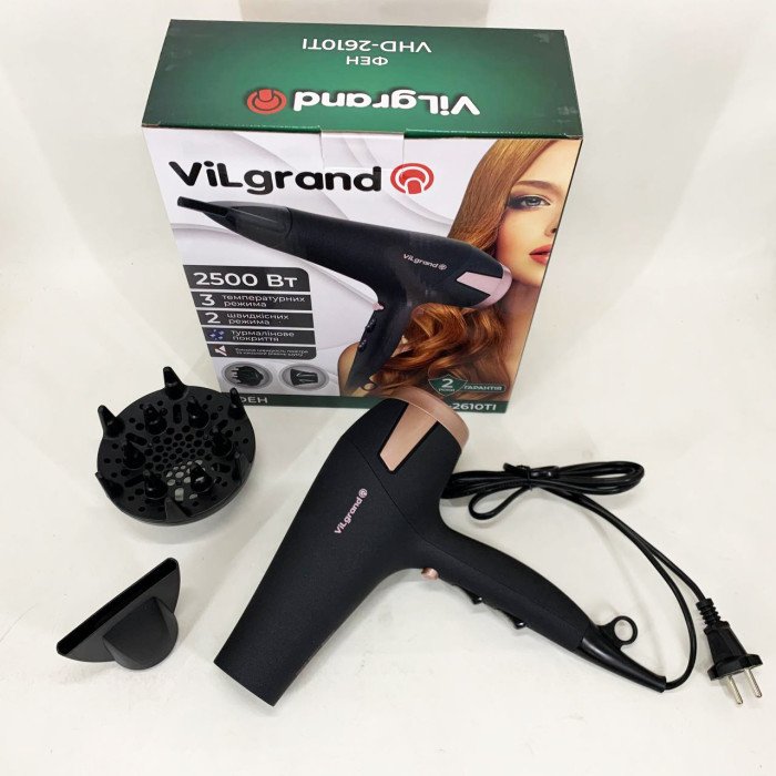 Фен Vilgrand VHD 2610TI