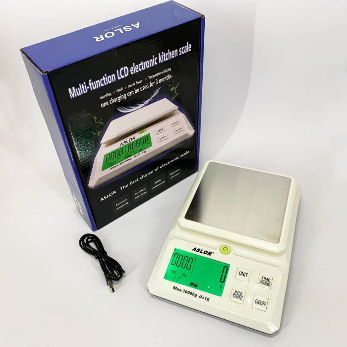 Ваги кухонні QZ-168, 10кг (1г) з таймером