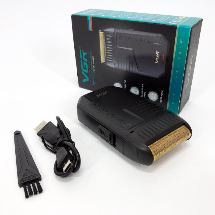 Електробритва VGR V-375 шейвер, Професійний шейвер-електробритва, Електробритва-шейвер чоловічий