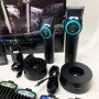 Набір VGR 2 в 1 V-001 V-977 BLACK, акумуляторна машинка для стрижки та триммер. Колір: чорний