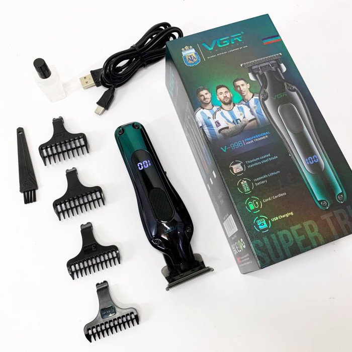 Тример VGR V-998. Колір: зелений