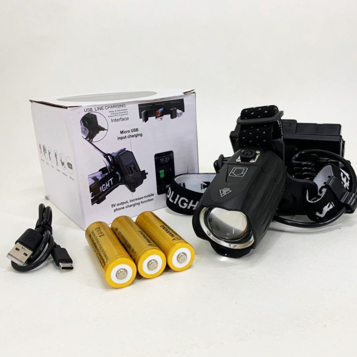 Ліхтар налобний BL-T35-P160 3x18650