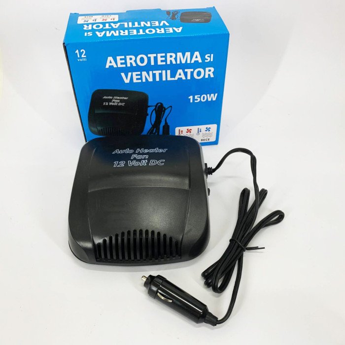 Автомобільна Дуйка CAR FAN CF-702 - Портативний автомобільний обігрівач салону від прикурювача, автодуйка