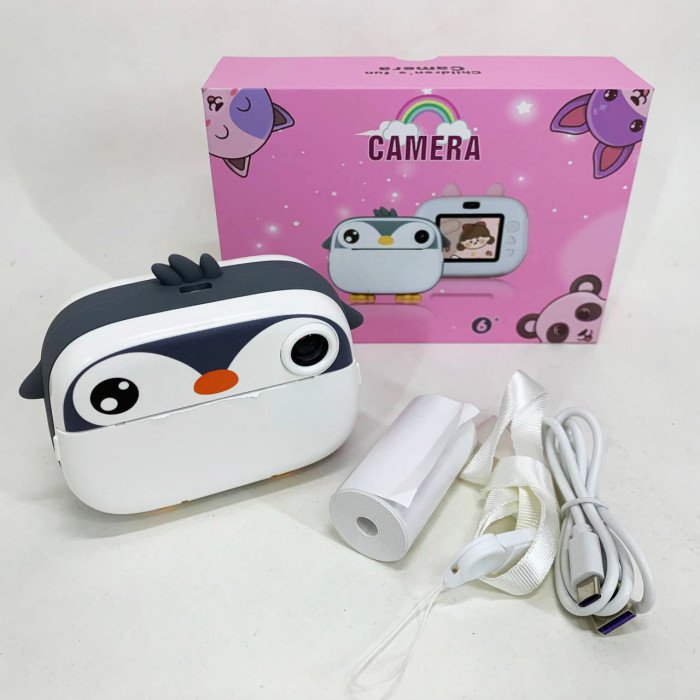 Дитячий фотоапарат з термодруком M05 GREY