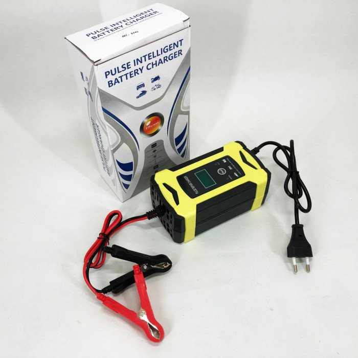 Зарядний пристрій Smart Charger 12V 6A для автомобільного акумулятора