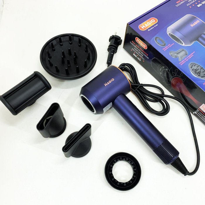 Фен для волосся MAGIO MG-162 5 насадок 1500 Вт