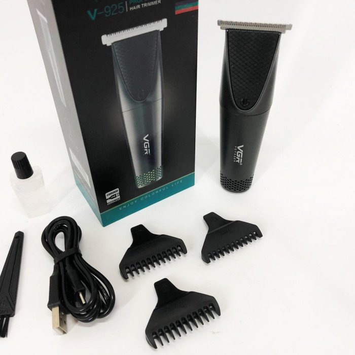 Машинка для стрижки VGR V-925, Професійна бездротова машинка для стрижки волосся, вусів, бороди