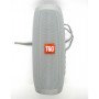 Портативна bluetooth колонка вологостійка TG-157 Pulse з різнокольоровою підсвіткою. Сірий колір