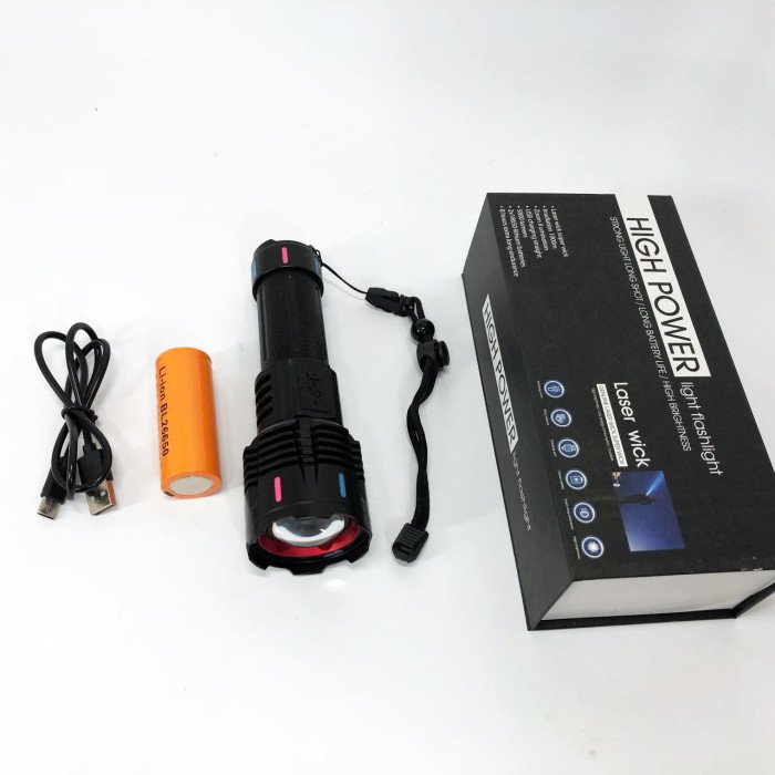 Ліхтар X-BALOG FLUORESCENCE G25 PM30-TG, Надпотужний ліхтарик, Яскравий ліхтарик, Якісний ліхтарик