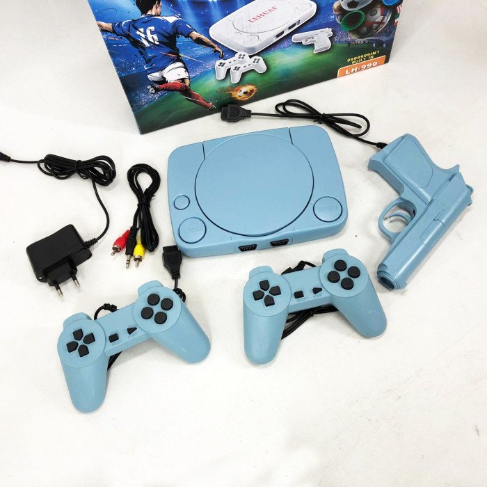 Ігрова консоль LH-999 з джойстиками та пістолетом 999 найпопулярніших 8-бітних ігор