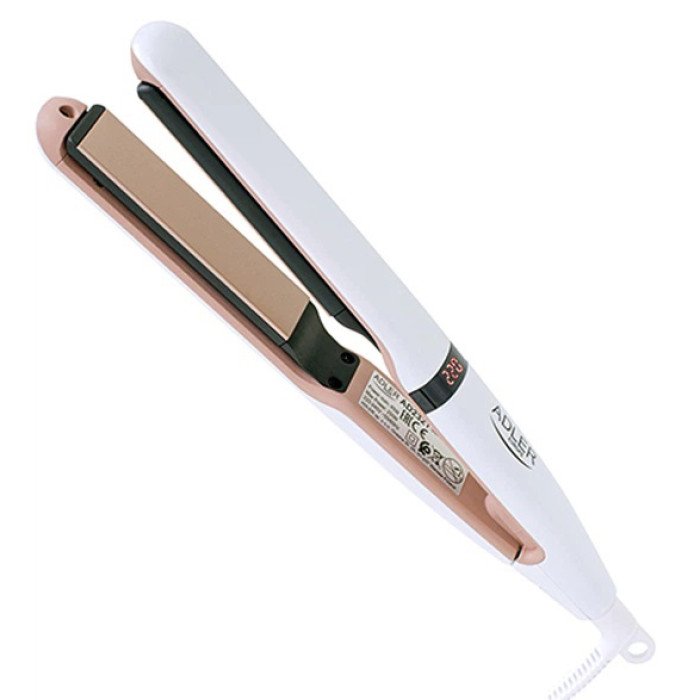 Керамічно-кератиновий випрямляч вирівнювач для волосся Adler AD 2321