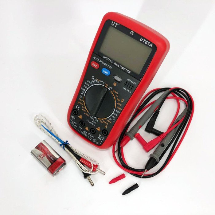 Мультиметр цифровий Digital UT61A професійний вольтметр тестер для дому, електронний мультиметр