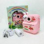 Дитячий фотоапарат миттєвого друку S11 Pink