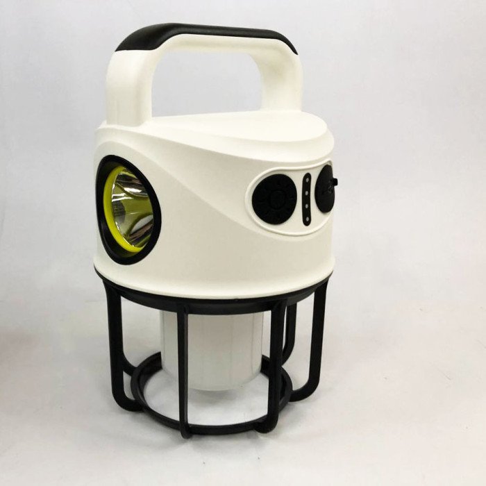 Ліхтар кемпінговий переносний CH-22025 з функцією павербанку, акумуляторна кемпінгова лампа світильник