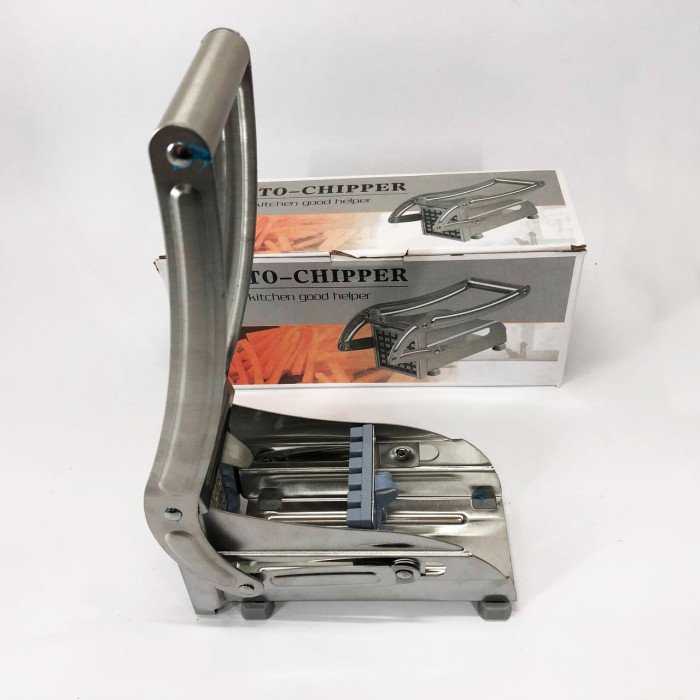 Ручна картоплерізка металева машинка Potato Chipper для нарізки картоплі фрі UN12-15