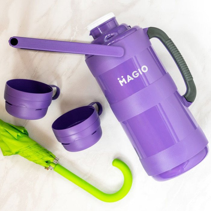 Термос Magio MG-1053 зі скляною колбою