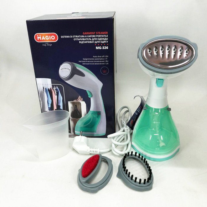 Відпарювач MAGIO MG-326, Праска для відпарювання одягу, Універсальний відпарювач, Випарювач