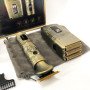 Провідний професійний набір машинка для стрижки та шейвер VGR V-649, Чоловічий акумуляторний тример