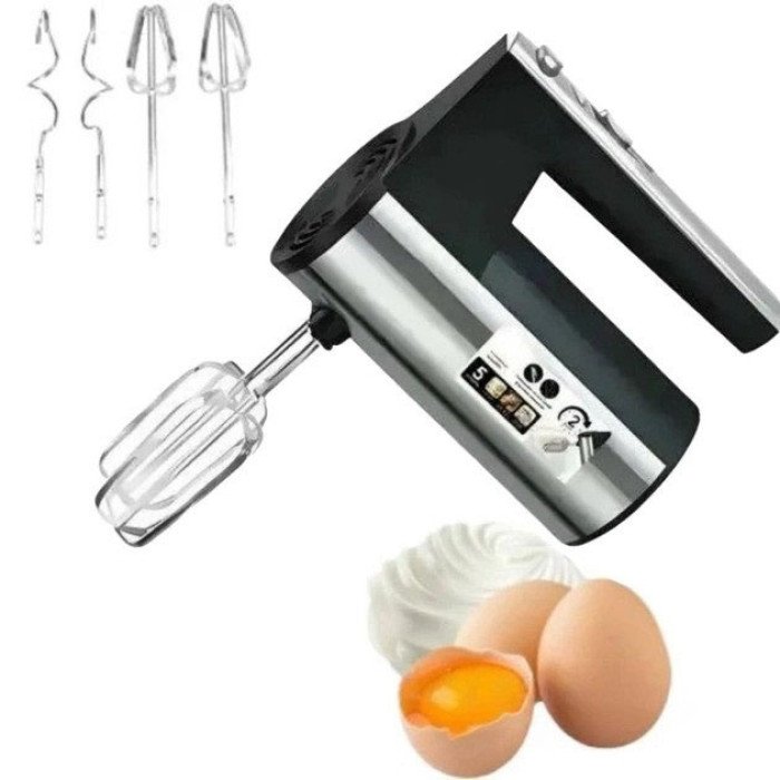 Міксер ручний DOMOTEC R6690 універсальний 5 швидкостей 600 W, Міксер блендер ручний