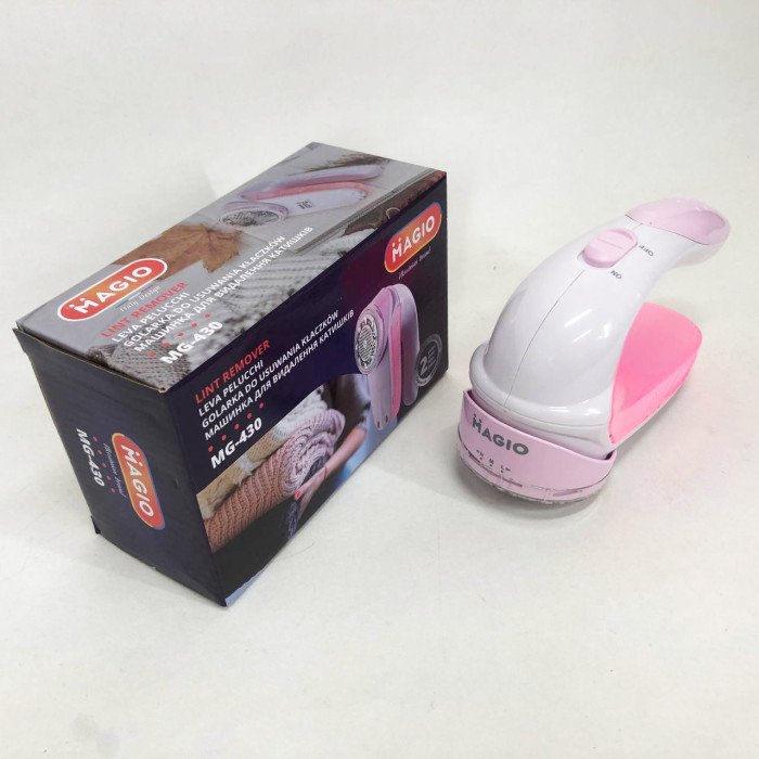 Машинка для стрижки видалення катишків Magio MG-430 для чищення трикотажу в'язаних речей