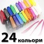Легкий повітряний пластилін 24 кольори для ліплення з інструментами набір для творчості художній