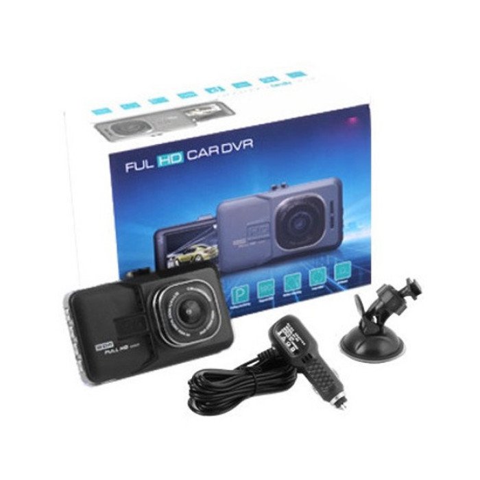 Автомобільний відеореєстратор 626-2, LCD 3", Angel Lens, 1080P Full HD, металевий корпус