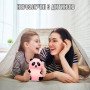 Дитячий силіконовий нічник світильник Панда 7 кольорів, Силіконовий нічник іграшка для дітей
