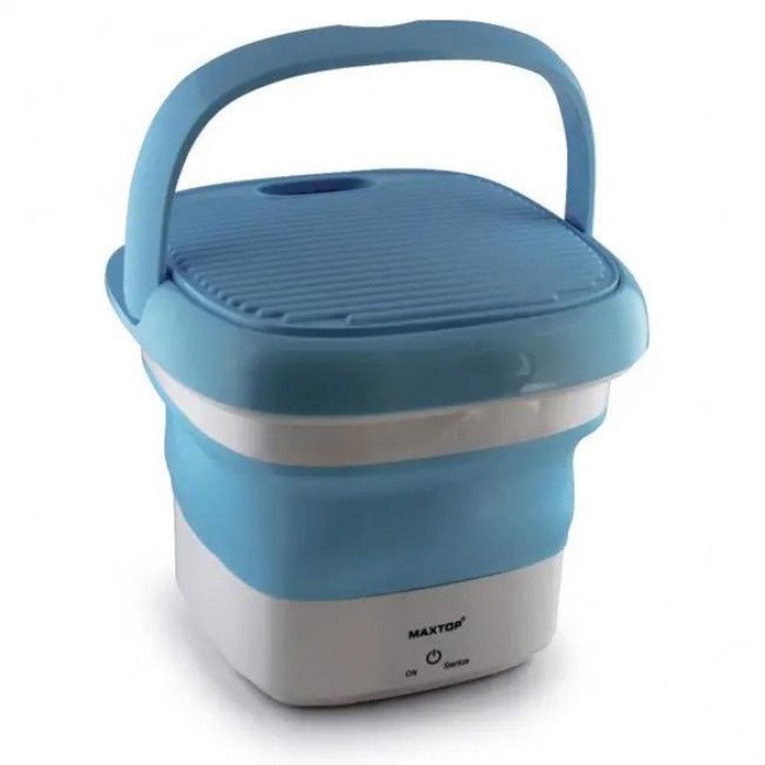 Пральна машина MAXTOP silicon washing machine, Портативна пральна машина. Колір: блакитний