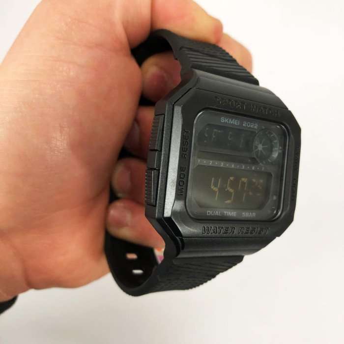 Годинник наручний чоловічий SKMEI 2022BKBK, армійський годинник протиударний, брендовий чоловічий годинник