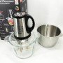 Блендер-подрібнювач RAF R.7028 2 в 1, 300 Вт, 2 чаші, Побутовий потужний подрібнювач продуктів