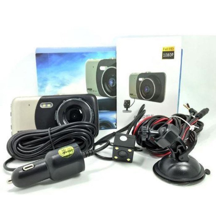 Відеореєстратор автомобільний MHZ DVR CT503 1080P з двома камерами, Реєстратор з камерою на машину