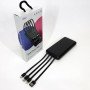 Павербанк Power Bank UKC 50000mAh Мобільна зарядка зовнішній акумулятор портативний павер. Колір: чорний