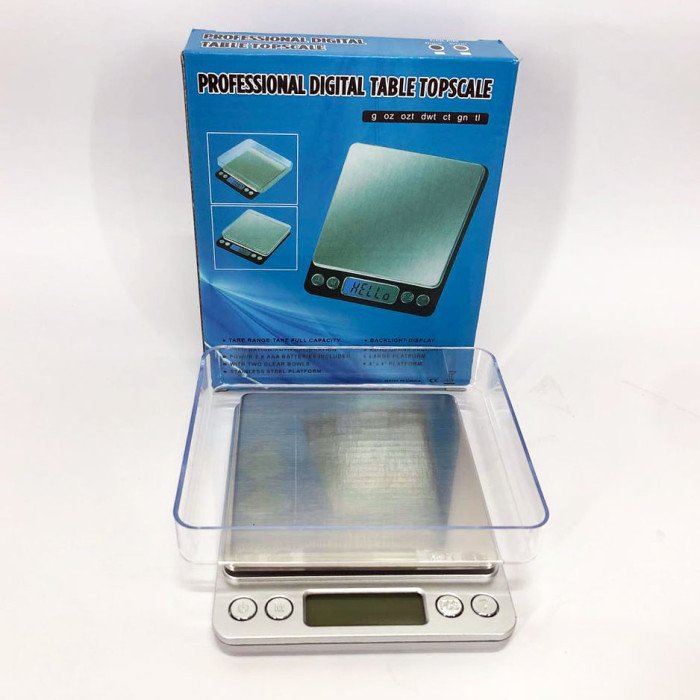 Ваги ювелірні ZHA 6295A, до 500г (0.01г) +чаша, електронні грамові ваги, для зважування золота