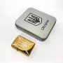 Дугова електроімпульсна запальничка USB Україна (металева коробка) HL-446. Колір: золотий