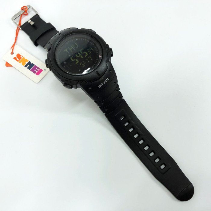 Годинник наручний чоловічий SKMEI 1231BK, брендовий чоловічий годинник, модний чоловічий годинник. Колір: чорний