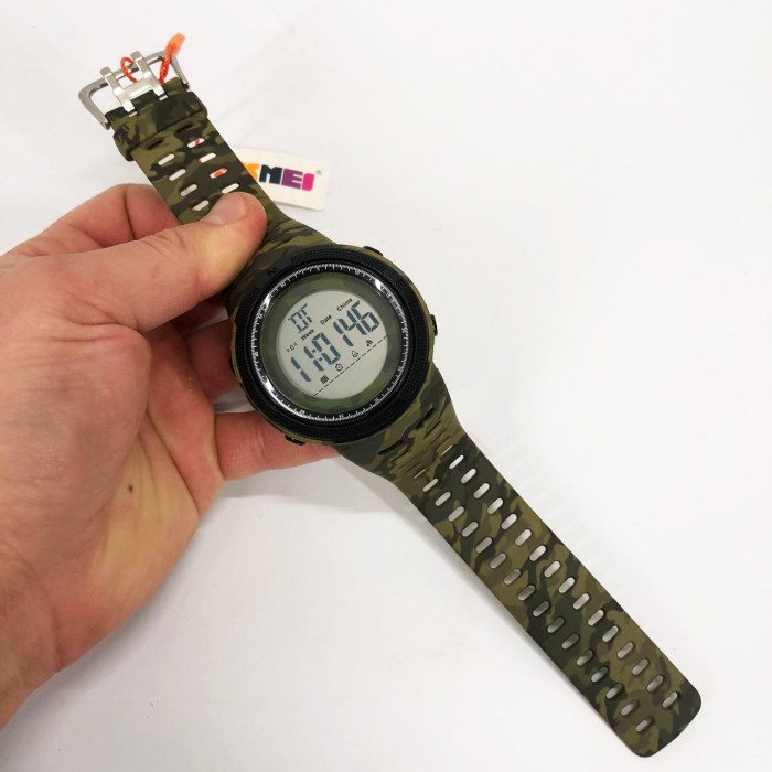 Годинник наручний чоловічий SKMEI 2070CMGNWT ARMY GREEN CAMO. Колір: камуфляж