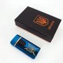 Електрична та газова запальничка Україна з USB-зарядкою HL-432, сенсорна запальничка. Колір: синій